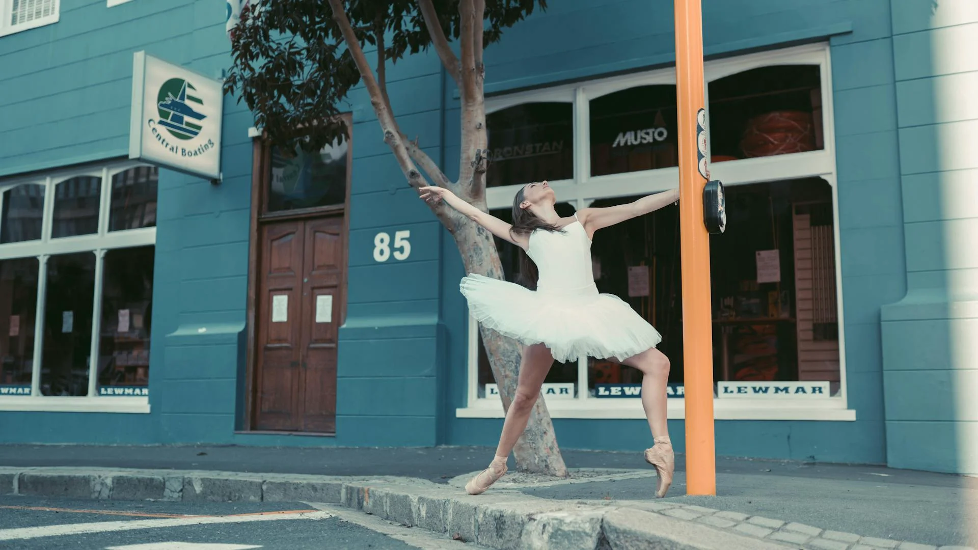 Petrushka ballet performance - the puppet in his lonely cell
